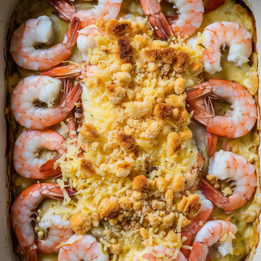 Garlin Shrimp Gratin