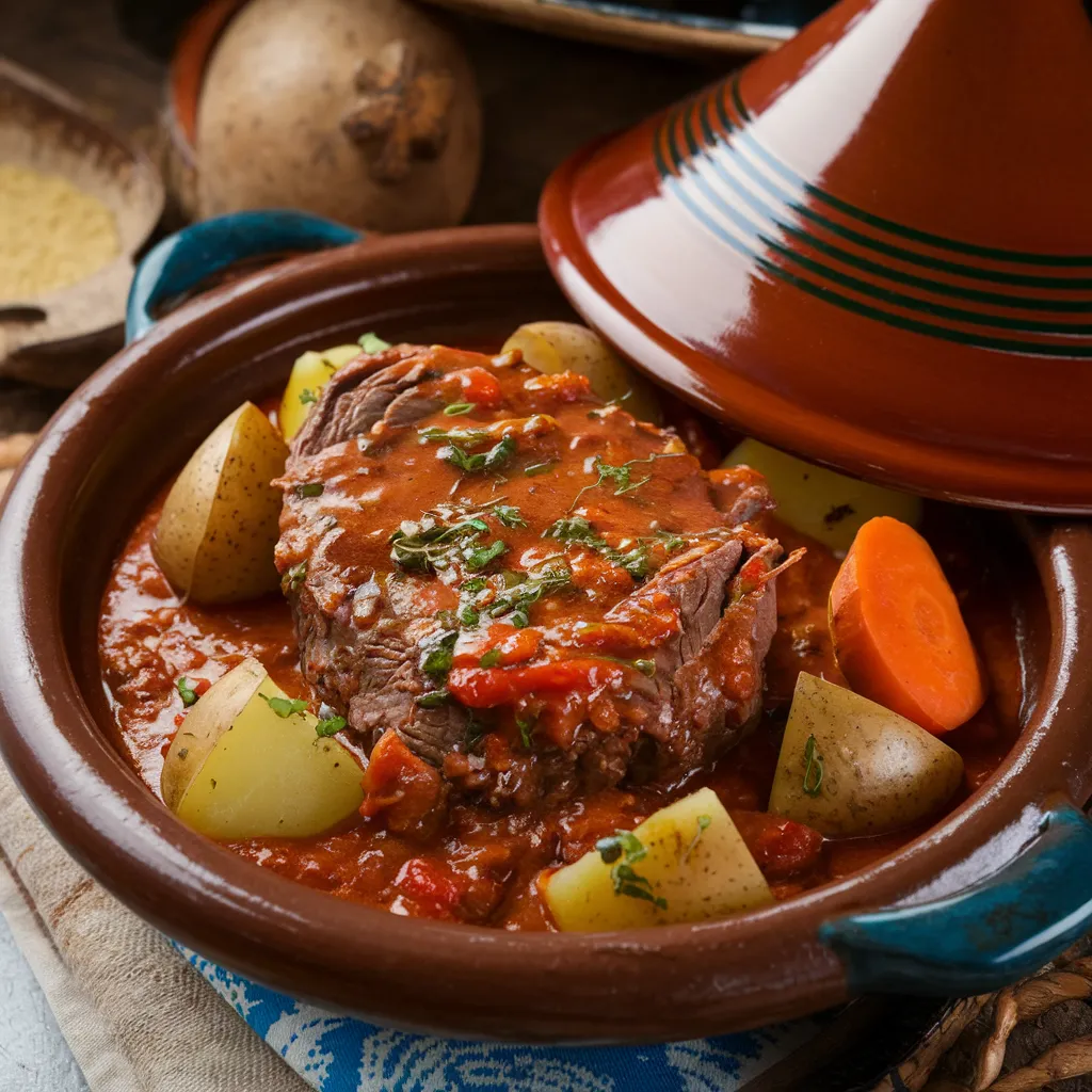 Beef Tagine Moroccan Recipe