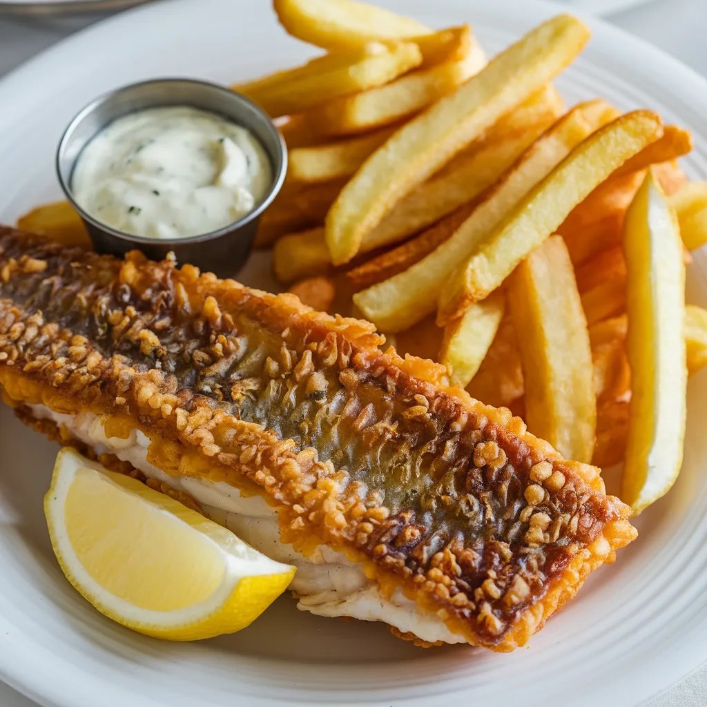 Crispy Fish and Chips