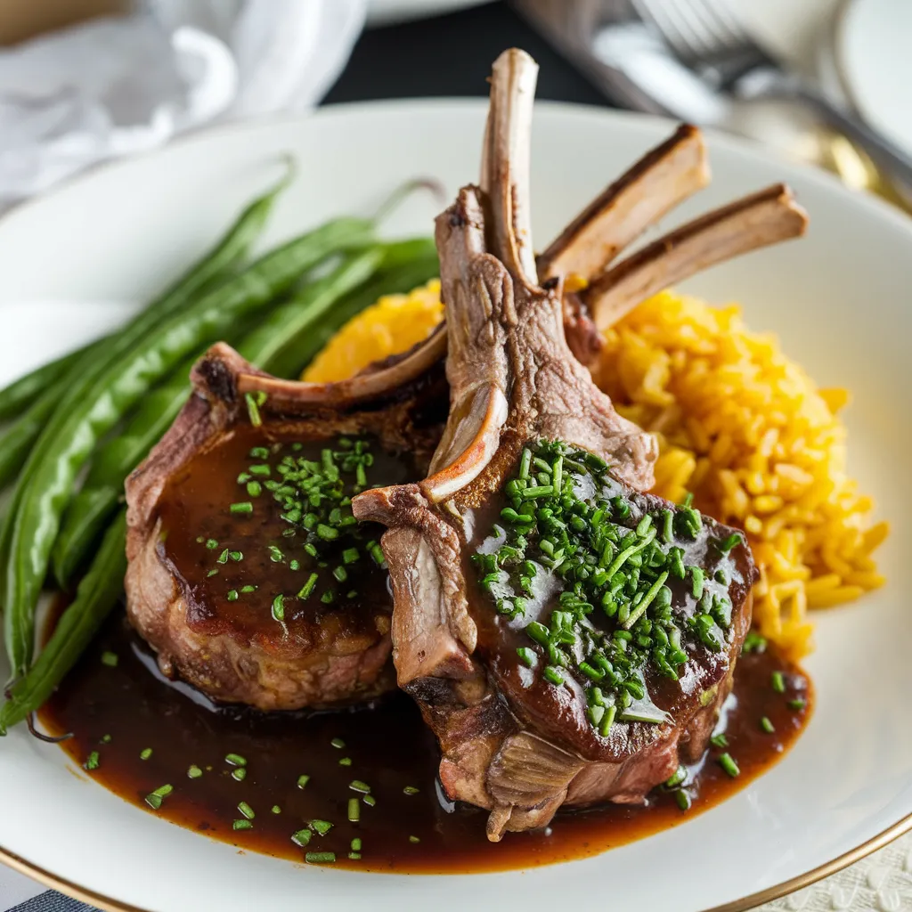 Pan Seared Lamb Chops