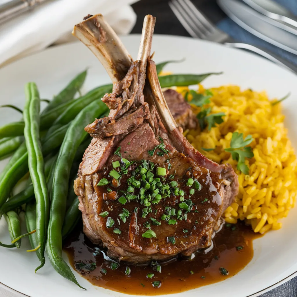 Pan Seared Lamb Chops
